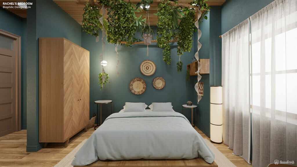 Monica's Apartment Gets a Biophilic Design Makeover - HouseFresh