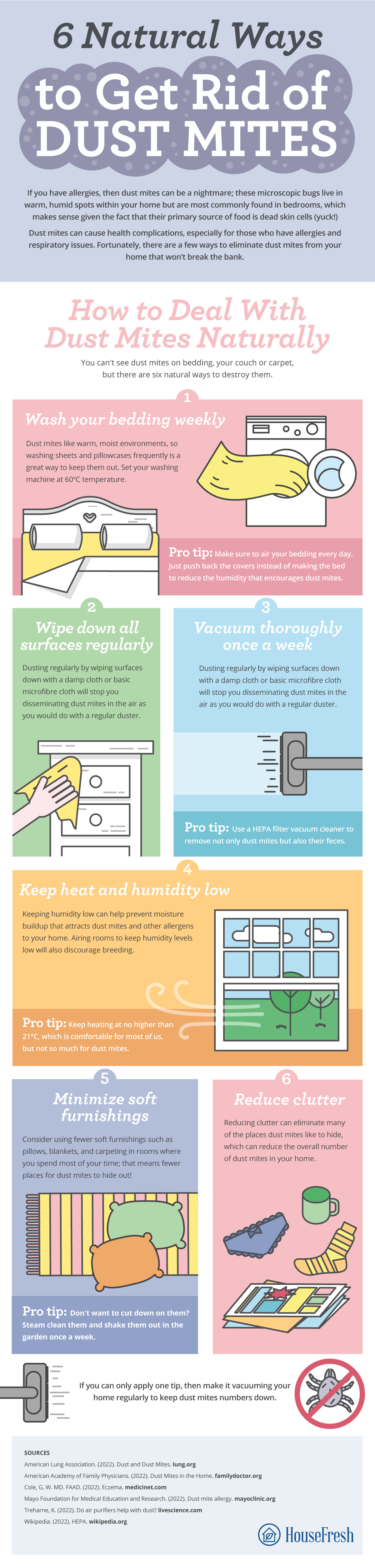 How To Get Rid Of Dust Mites: 10 Things You need to Know