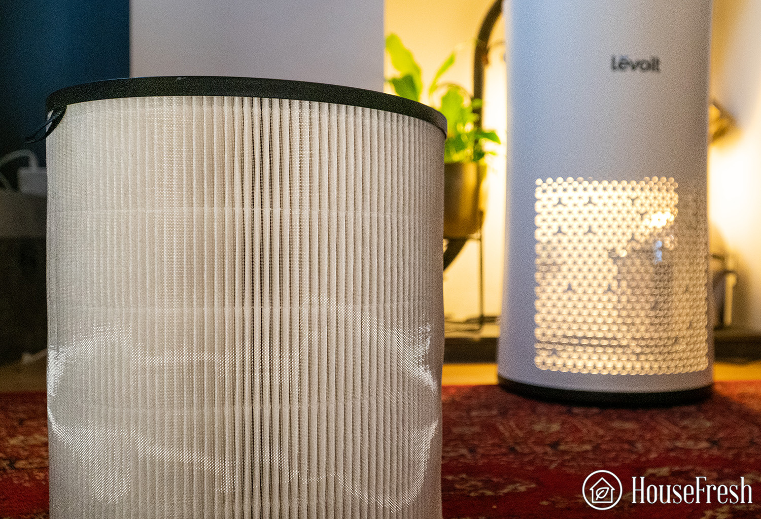 Levoit LV-H133-rf True Hepa Air Purifier Filter in the Air