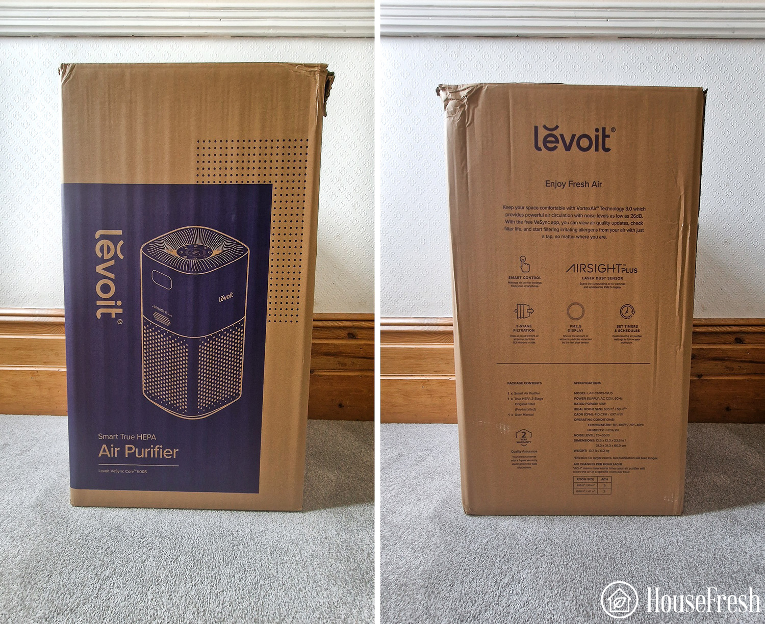 How to Replace the Levoit Large Room Air Filter - Turn Off Filter  Replacement Light 