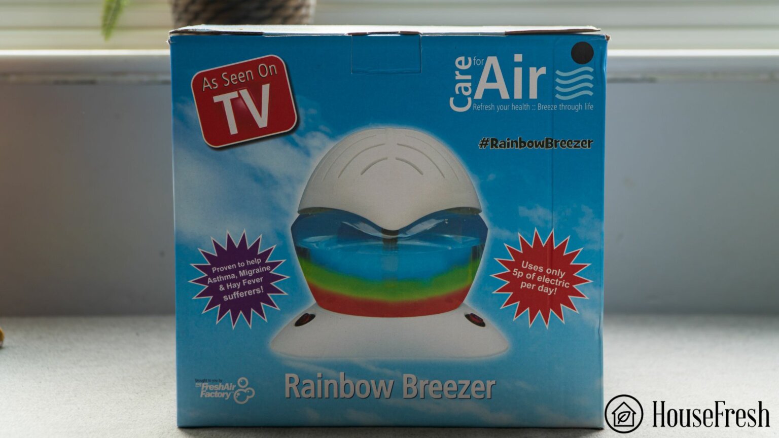 Rainbow RainMate air purifier review HouseFresh