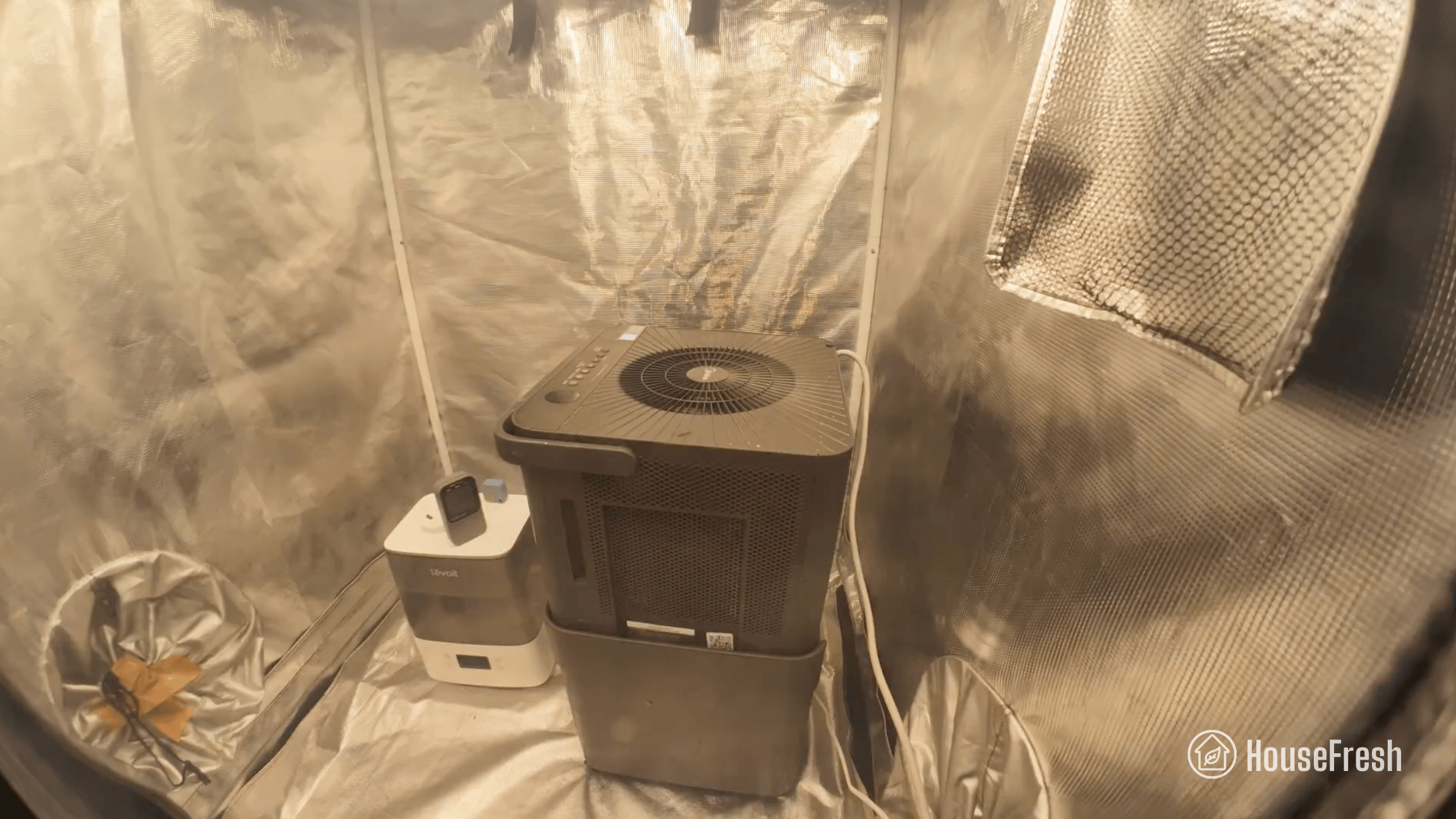 Midea Cube Dehumidification Test
