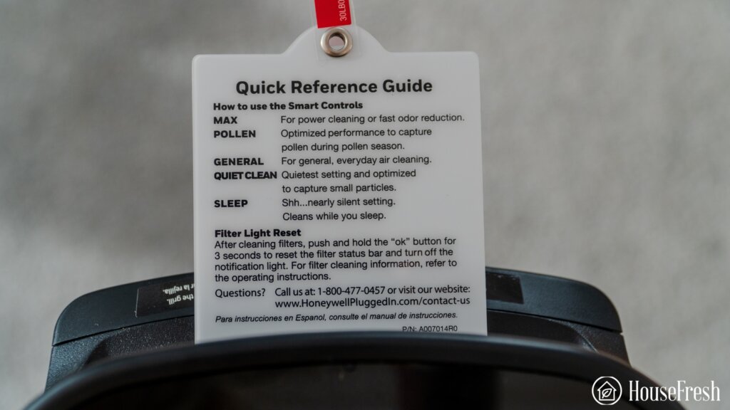 Honeywell Air Genius 5 HFD320 review - HouseFresh