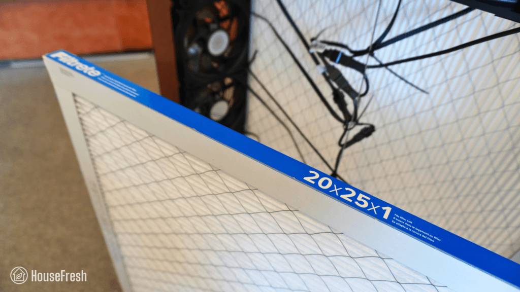 CleanAirKits Luggable XL Filter inside