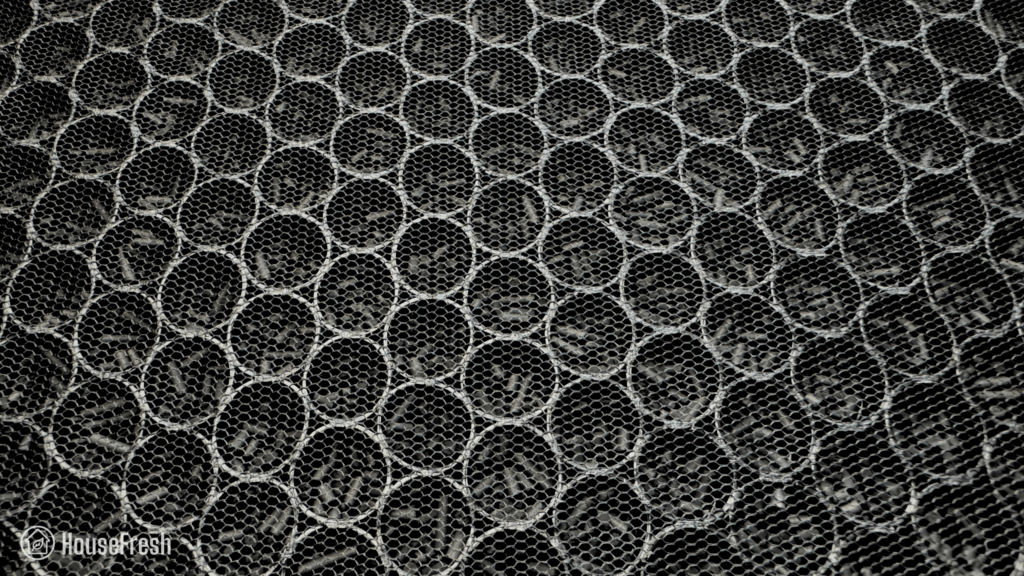 Levoit Vital 100S Pelleted carbon closeup