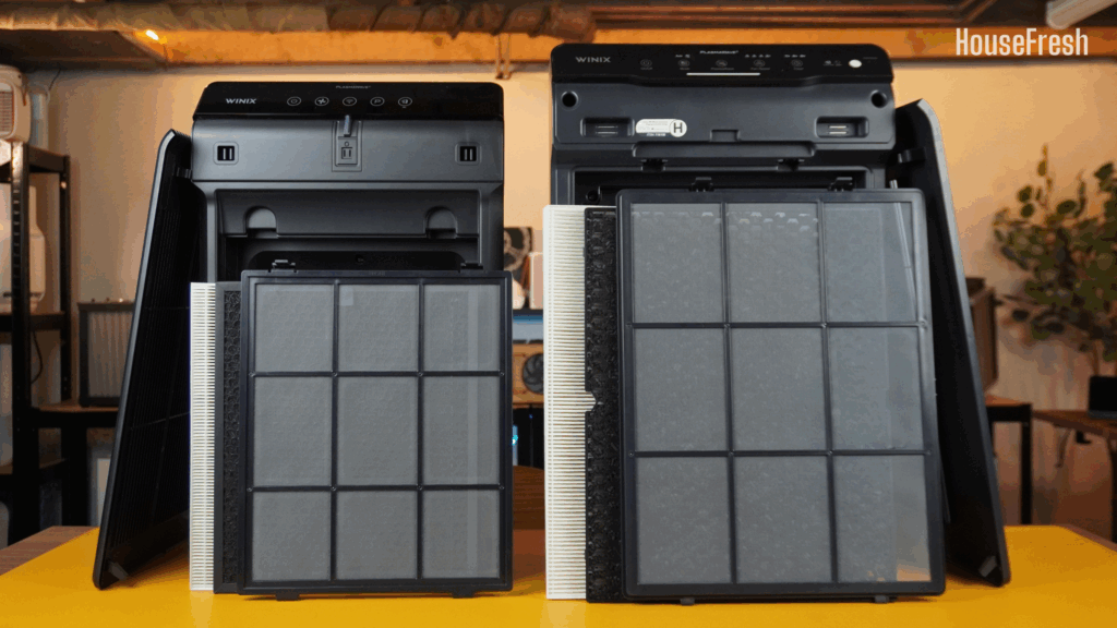 Winix 5510 VS 5500 2 Filters