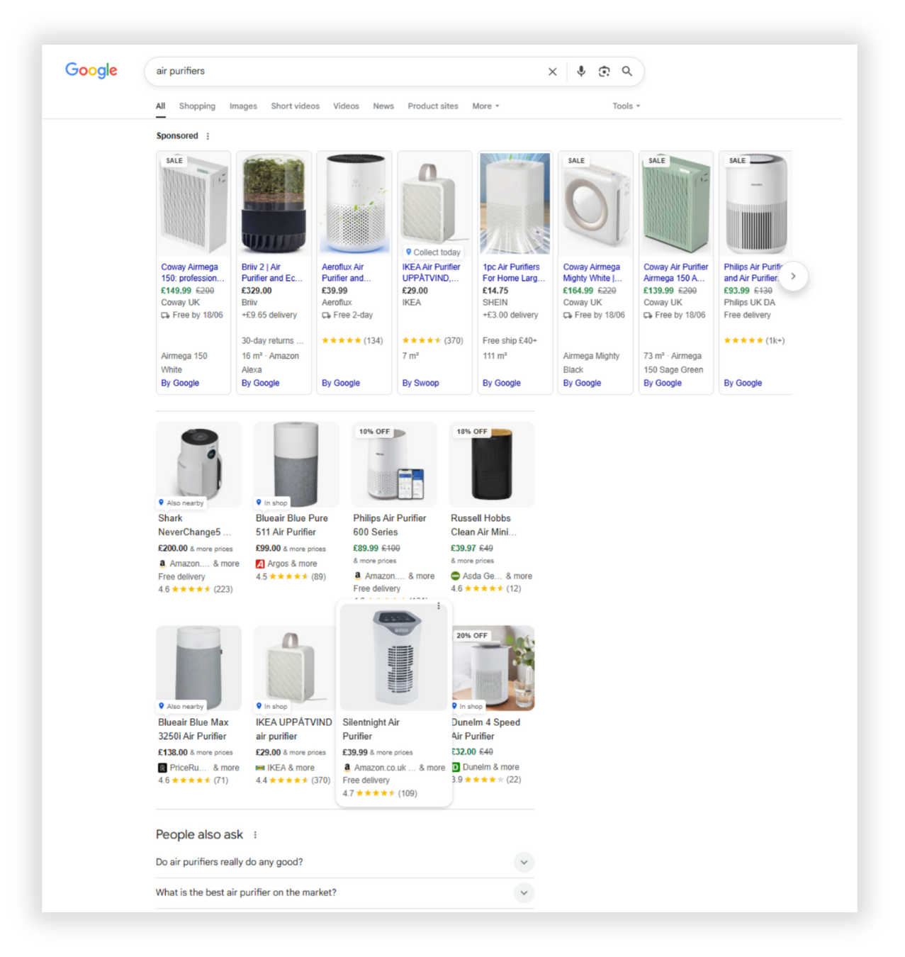 google results 2025