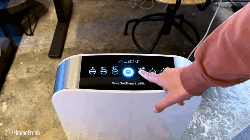 Alen 45i controls