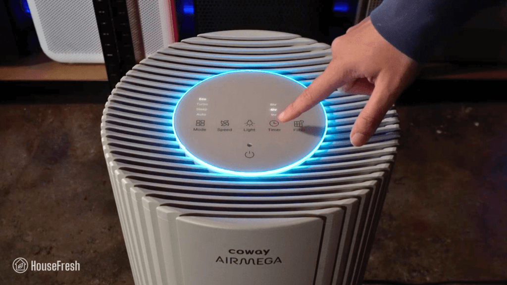 Coway Airmega 350 Controls