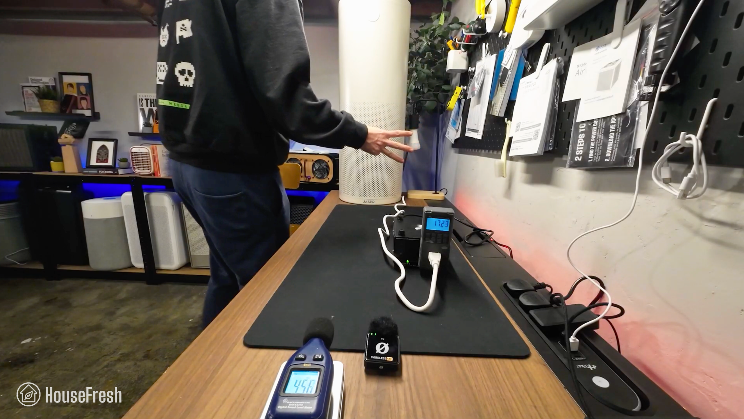 Jaspr Sound Electricity Test HouseFresh