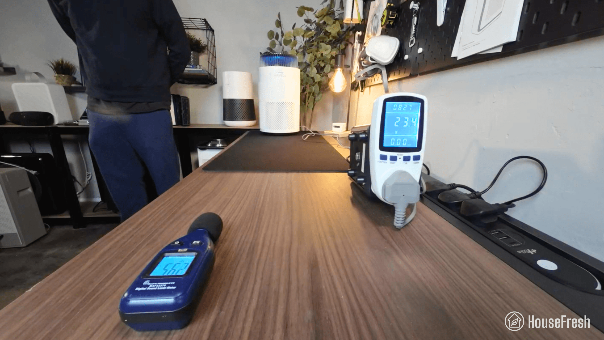 Coway Airmega 100 Sound Electricity Tests