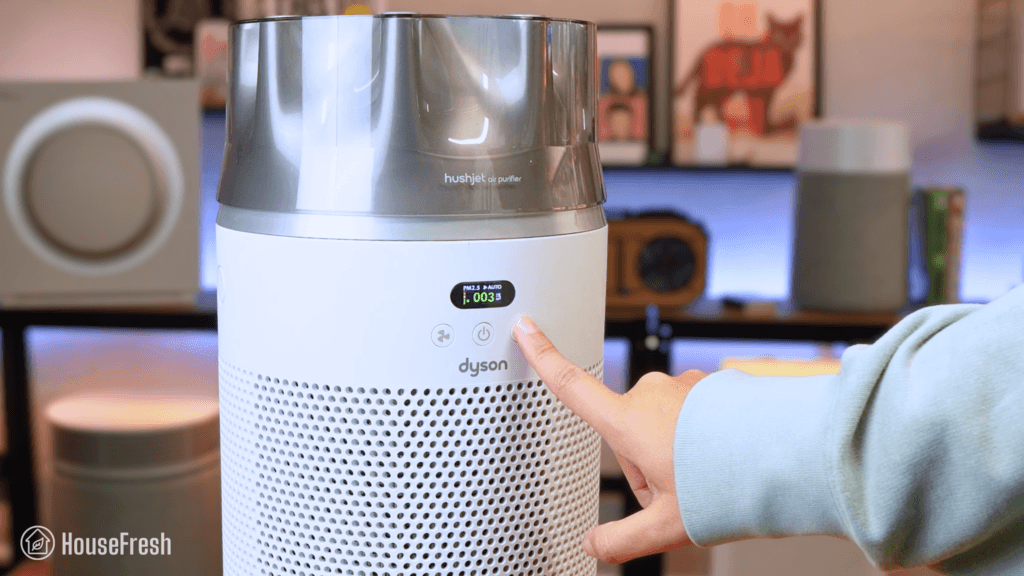 Dyson HushJet Compact HJ10 Review Controls